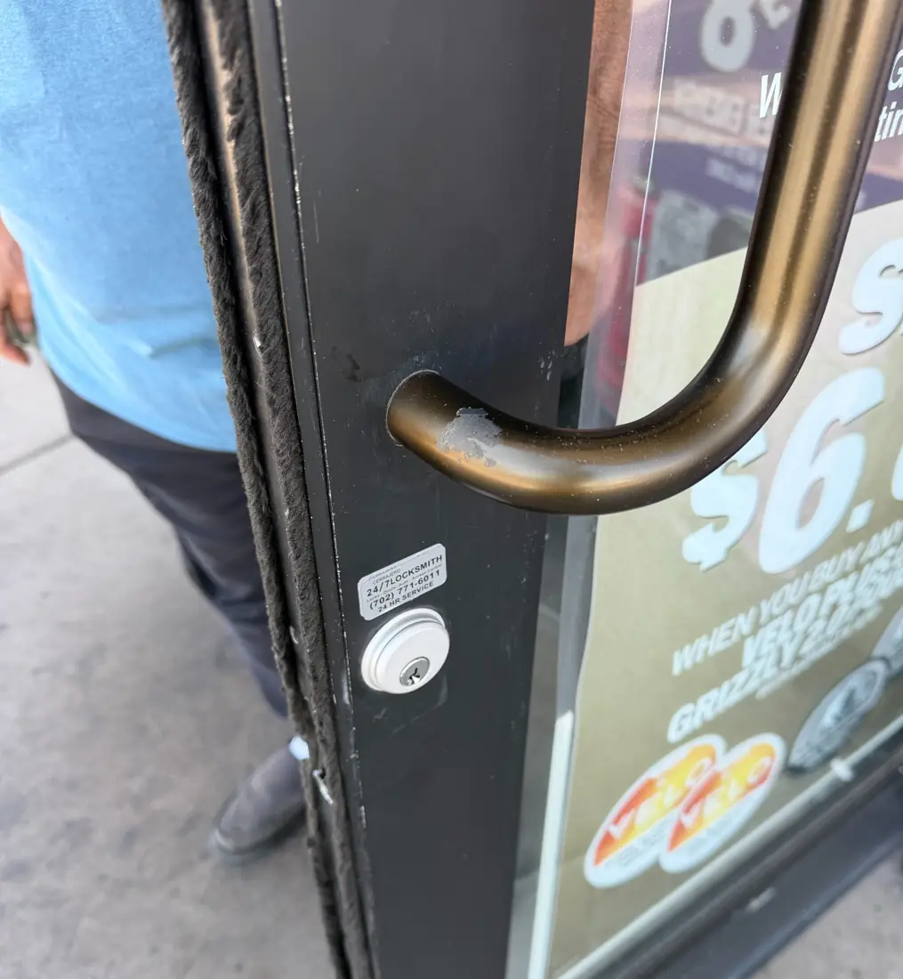 Commercial Locksmith job in Las Vegas by Go Locksmith LLC